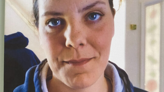 Photograph of Kayleigh 'Kay' Melhuish, looking directly at the camera.