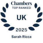 Chambers Raked 2025 - Ricca, Sarah